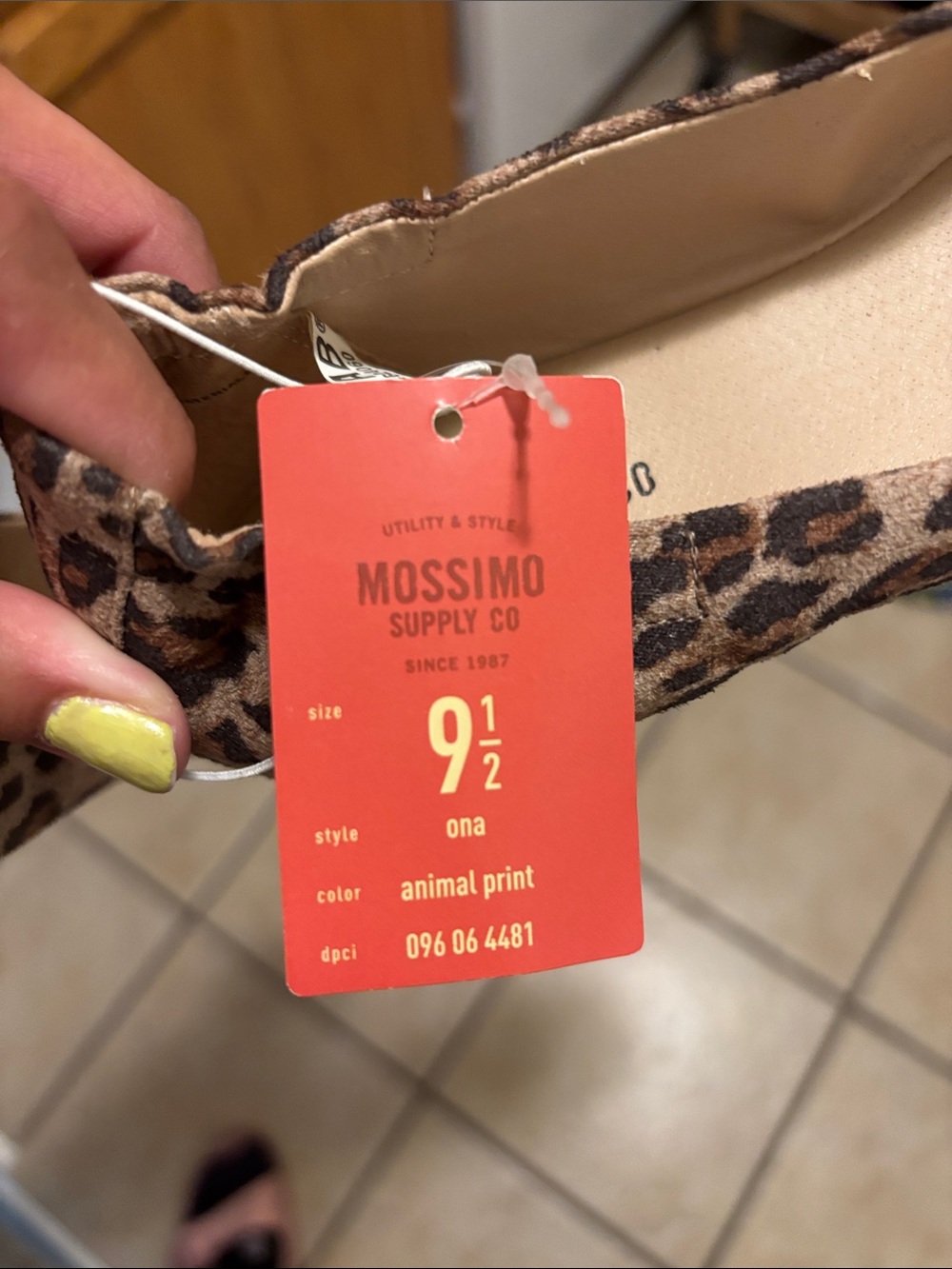Mossimo Supply Co. Leopard Print Ballet Flats - tan & black - Picture 5 of 5